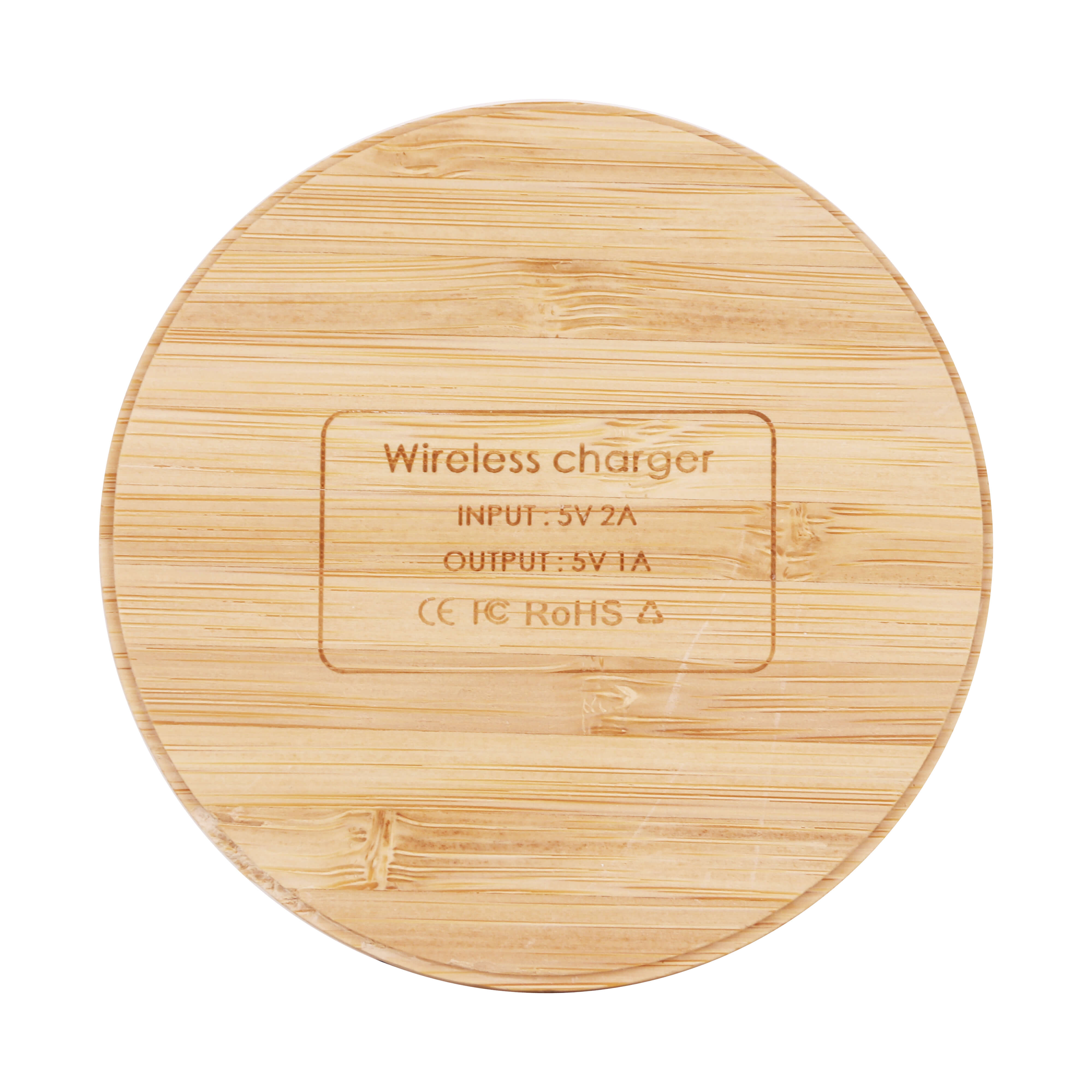 Testing Product - Bamboo Wireless Charger